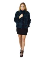 46 горизонтальной норка куртки изумрудных трубопроводы 64 см fourrure de vison mink fur Nerz — изображение 5
